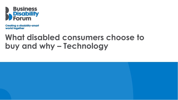 what disabled consumers choose n.w