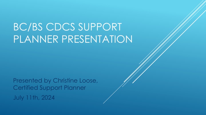 bc bs cdcs support planner presentation n.w