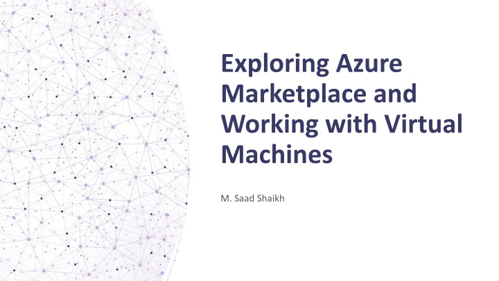 exploring azure marketplace and working with n.w