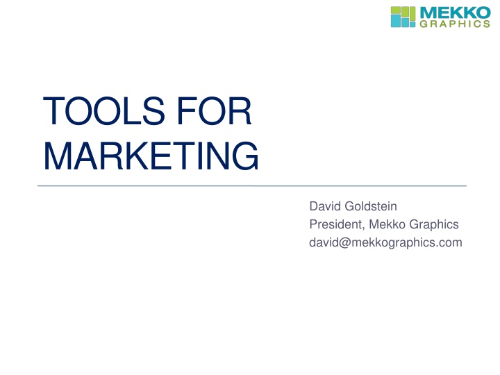 tools for marketing n.w