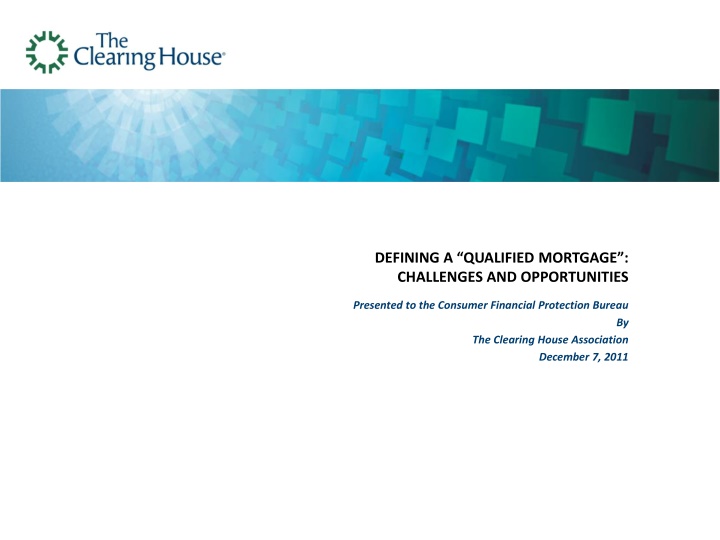 defining a qualified mortgage challenges n.w