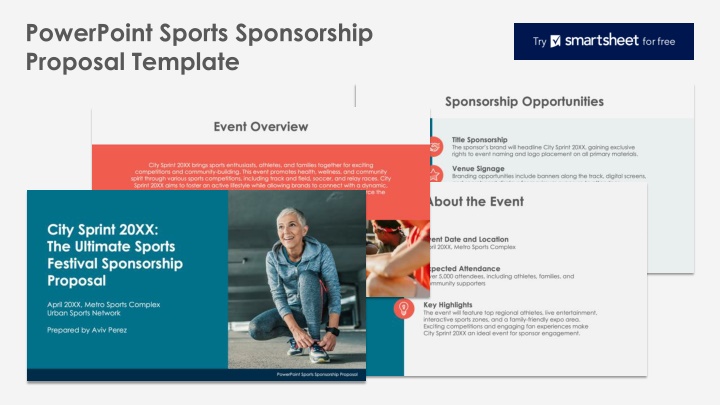 powerpoint sports sponsorship proposal template n.w