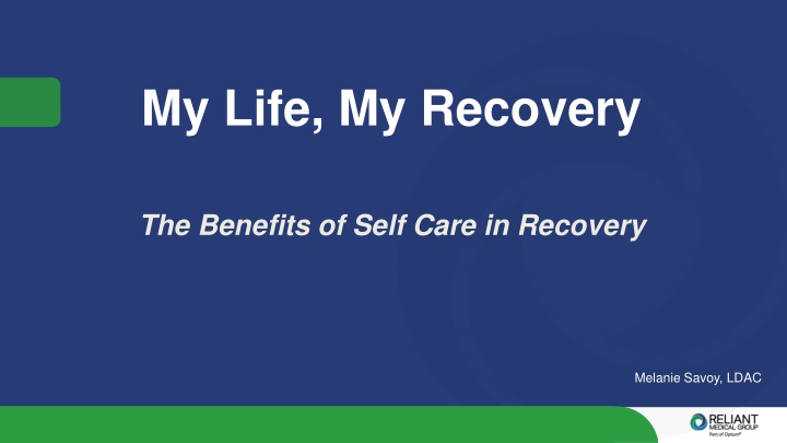 my life my recovery n.w