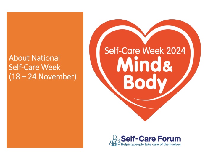 about national about national self self care week n.w