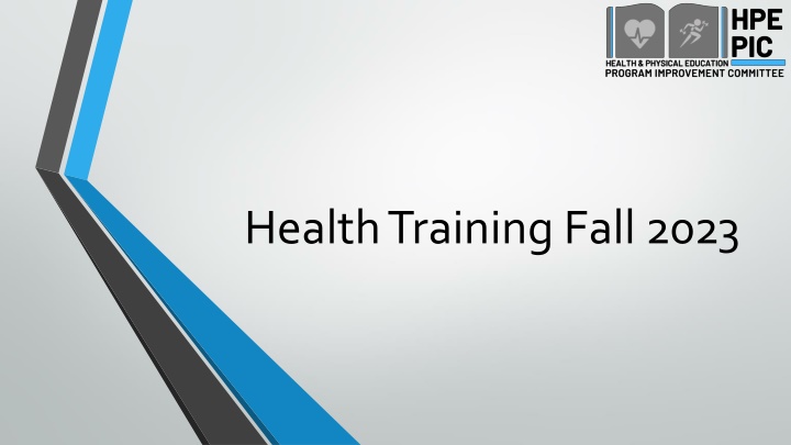 health training fall 2023 n.