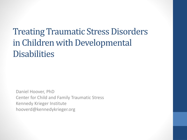 treating traumatic stress disorders in children n.w