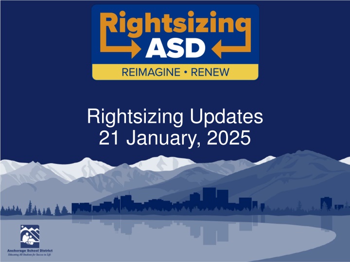 rightsizing updates 21 january 2025 n.w