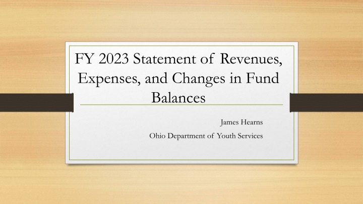 fy 2023 statement of revenues expenses n.w