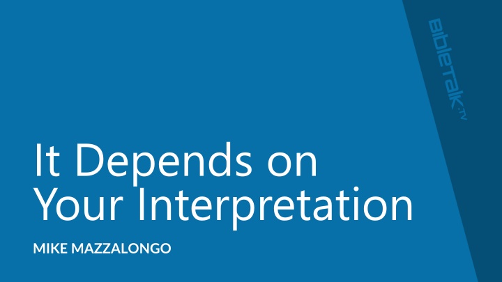 it depends on your interpretation n.w