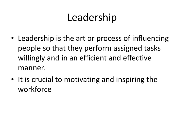 leadership n.w