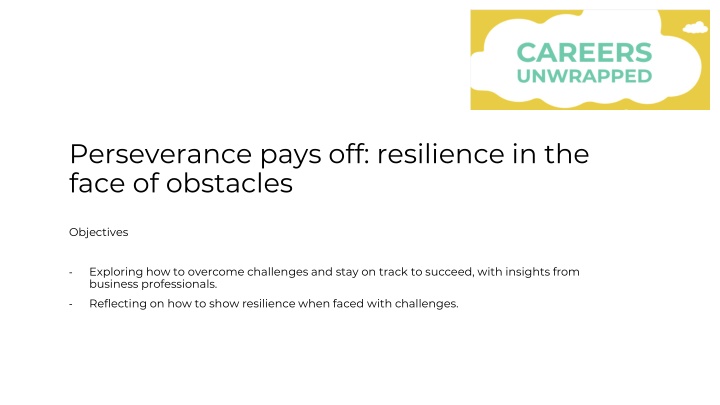 perseverance pays off resilience in the face n.w