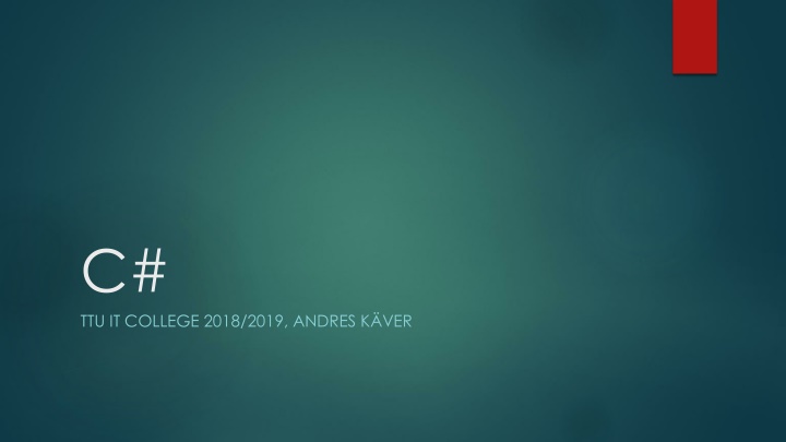 c ttu it college 2018 2019 andres k ver n.w