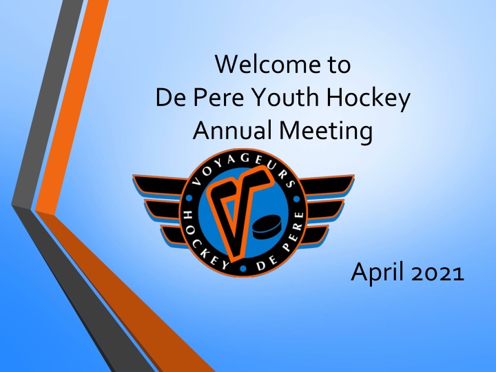 welcome to de pere youth hockey annual meeting n.w