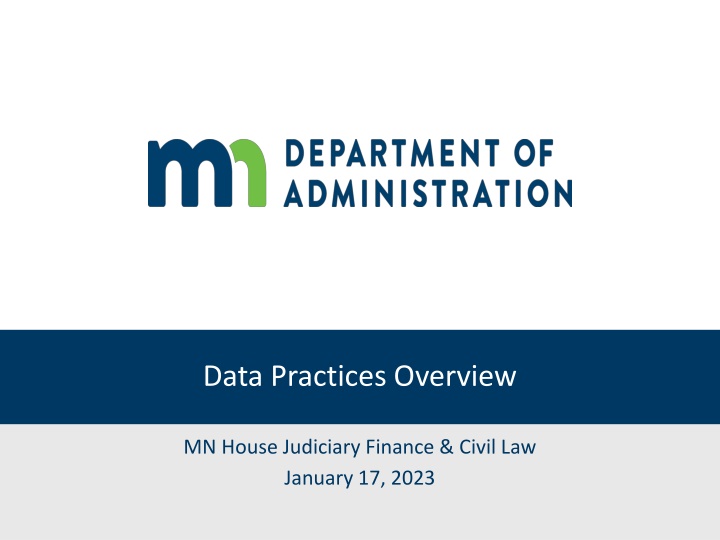 data practices overview n.w
