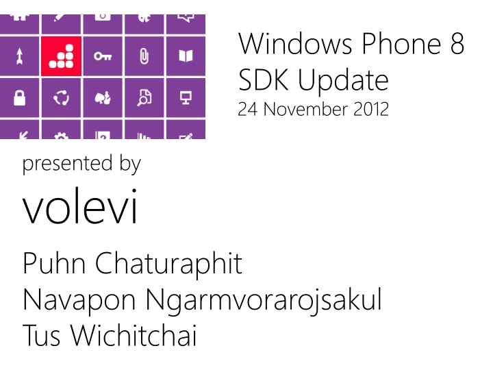windows phone 8 sdk update 24 november 2012 n.w
