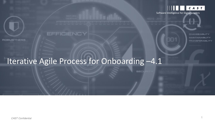 Agile Process for Onboarding Iterative Agile Process for Onboarding