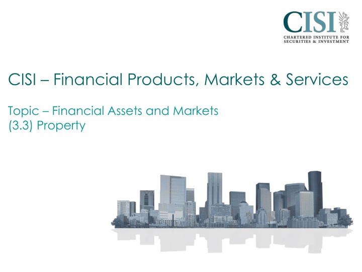 cisi financial products markets services n.w
