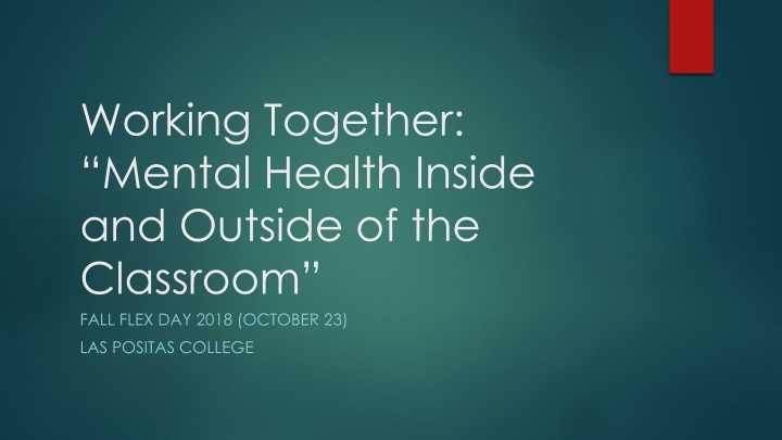 working together mental health inside and outside n.w