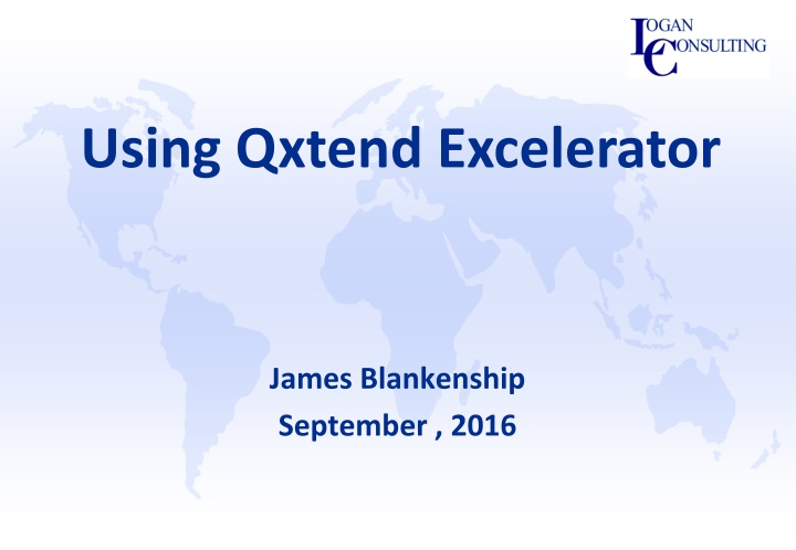 using qxtend excelerator n.w