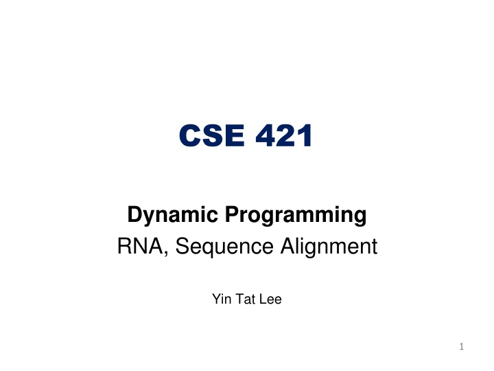 cse 421 n.w