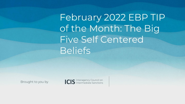 february 2022 ebp tip of the month the big five n.w