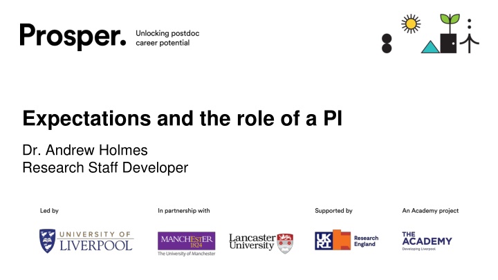 The Role of a Principal Investigator in Research Projects