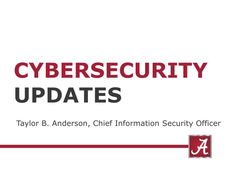 cybersecurity updates n.w