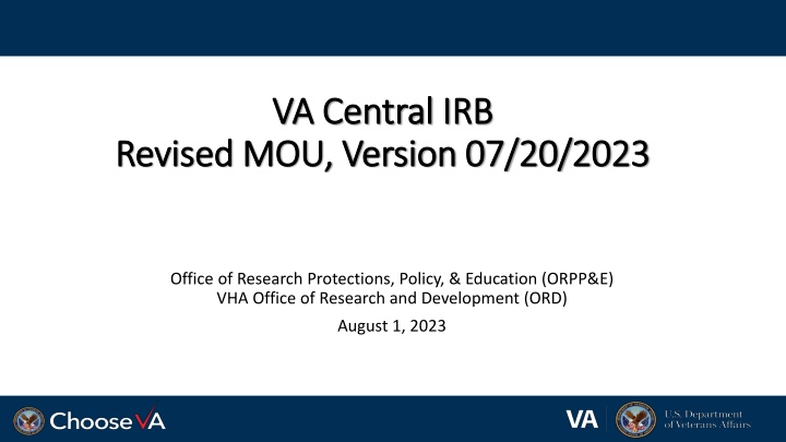 va central irb va central irb n.w