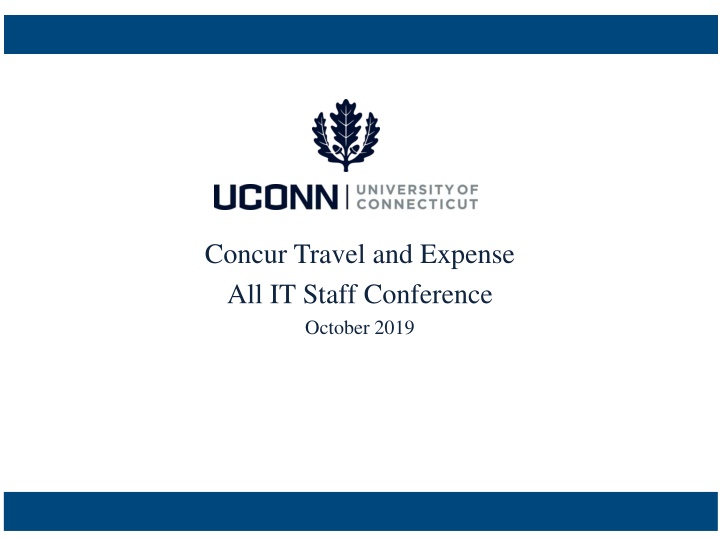 concur travel and expense all it staff conference n.w