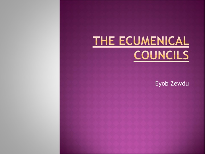 the ecumenical councils n.w