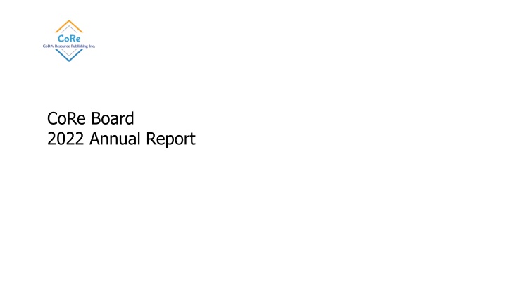 core board 2022 annual report n.w