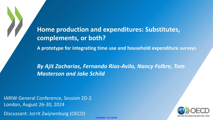 home production and expenditures substitutes n.w