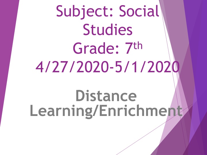 subject social studies grade 7 th 4 27 2020 n.w