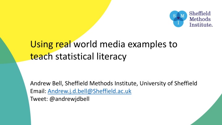 using real world media examples to teach n.w