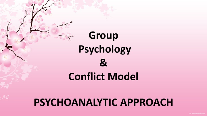 group psychology conflict model n.w