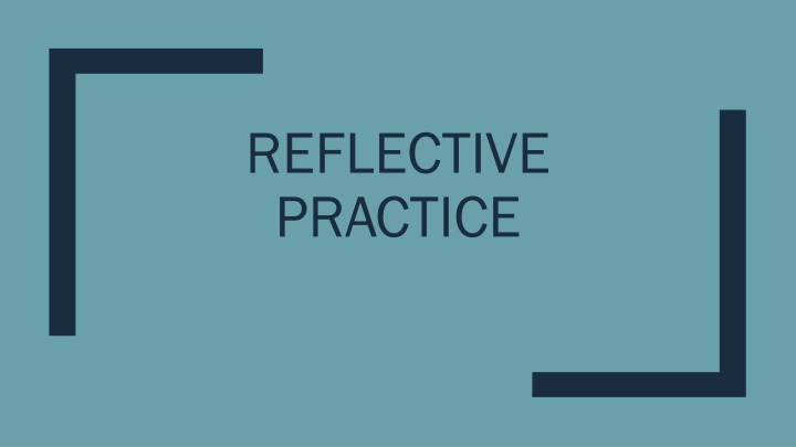 reflective practice n.w