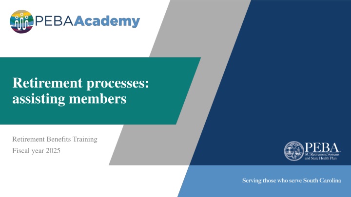 retirement processes assisting members n.w