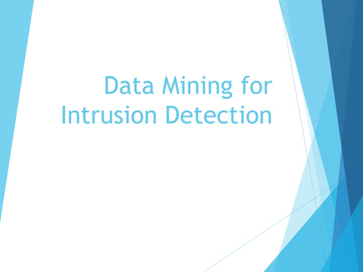 data mining for intrusion detection n.w