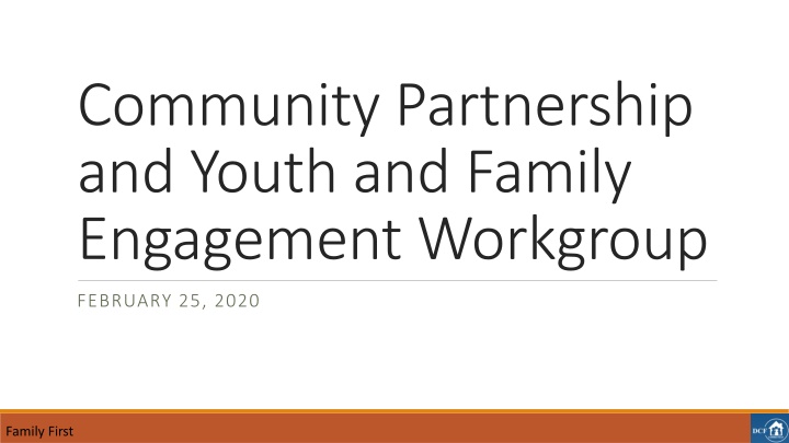 community partnership and youth and family n.w