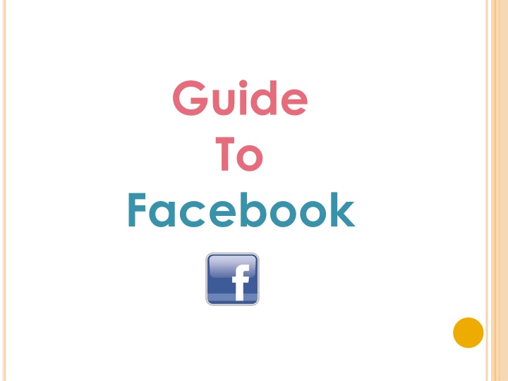 guide to facebook n.w
