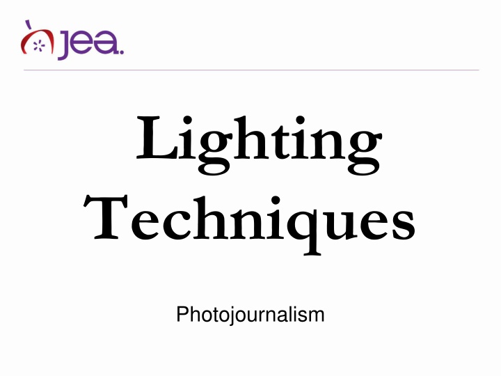 lighting techniques n.w