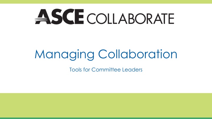 managing collaboration n.w