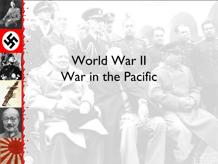 world war ii war in the pacific n.w