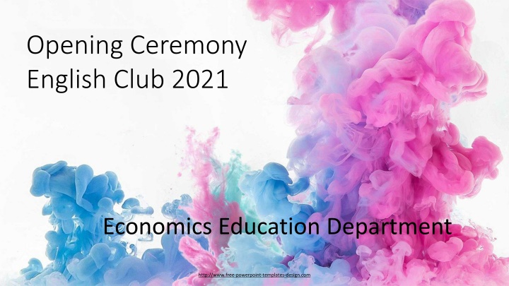opening ceremony english club 2021 n.w