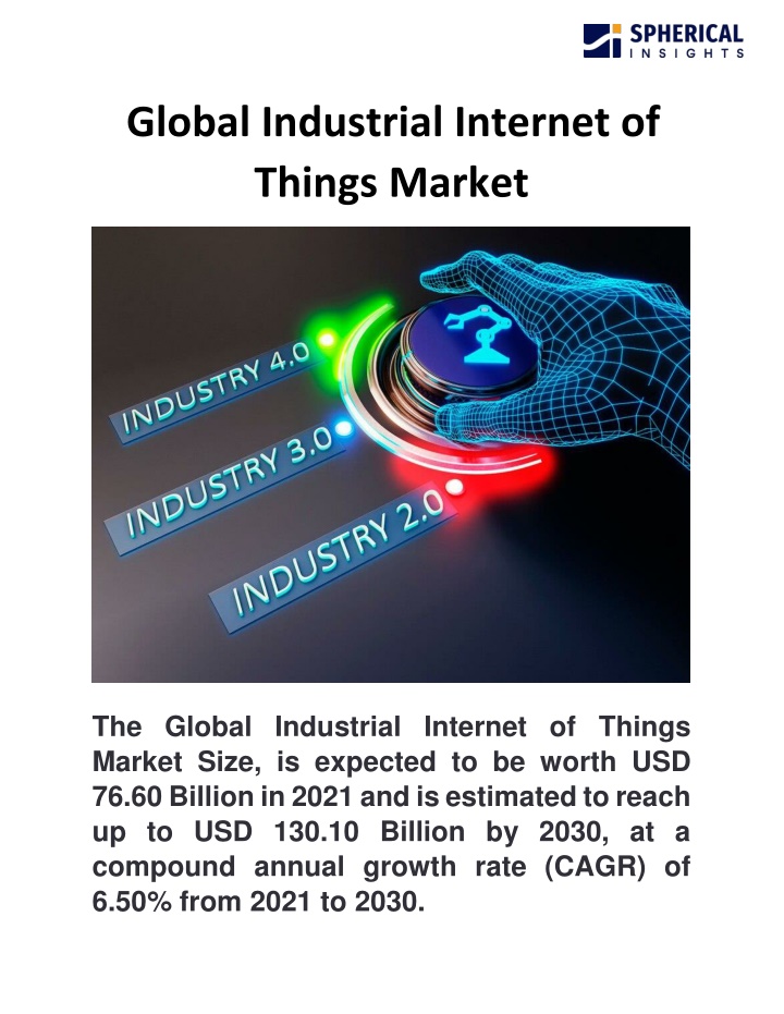 global industrial internet of things market n.w