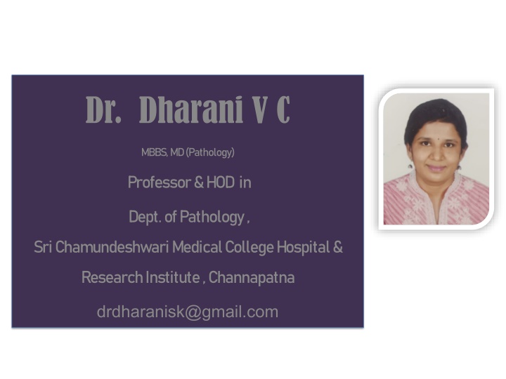 dr dharani v c n.w