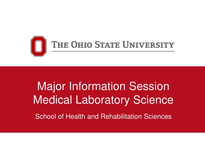 major information session medical laboratory n.w