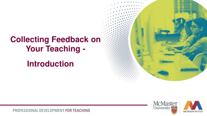 collecting feedback on your teaching n.w