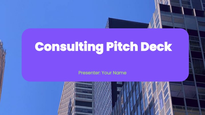 consulting pitch deck consulting pitch deck n.w