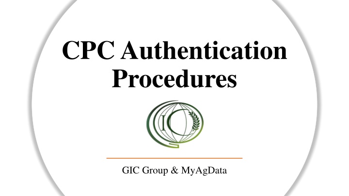 cpc authentication procedures n.w